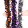 Pumpkin Colorful Halloween 2m Tinsel Bat Decorative Hanging Ornament Decoration