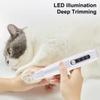 Low Noise Pet Foot Shaver Smart Display Pet Electric Hair Clipper Paw Hair Trimmer  Ear Trimming
