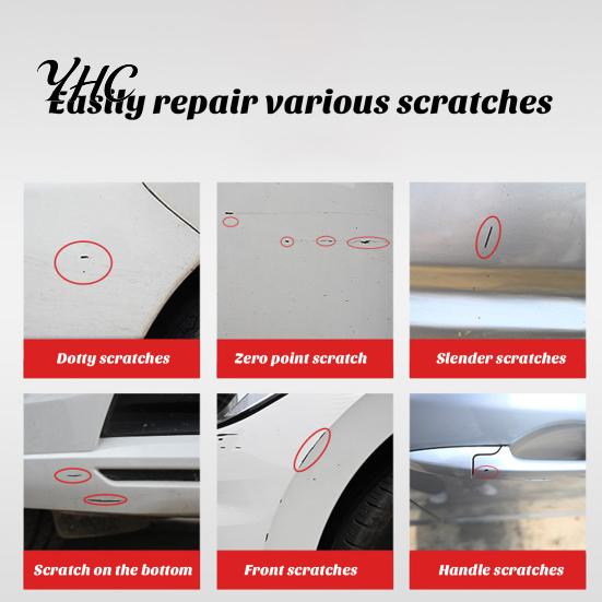 Automotive Scratch Repair Kit 12ml Car Liquid Paint Pen Premium Deep Vehicle Touch-up Brush Auto Tool Truck Remover