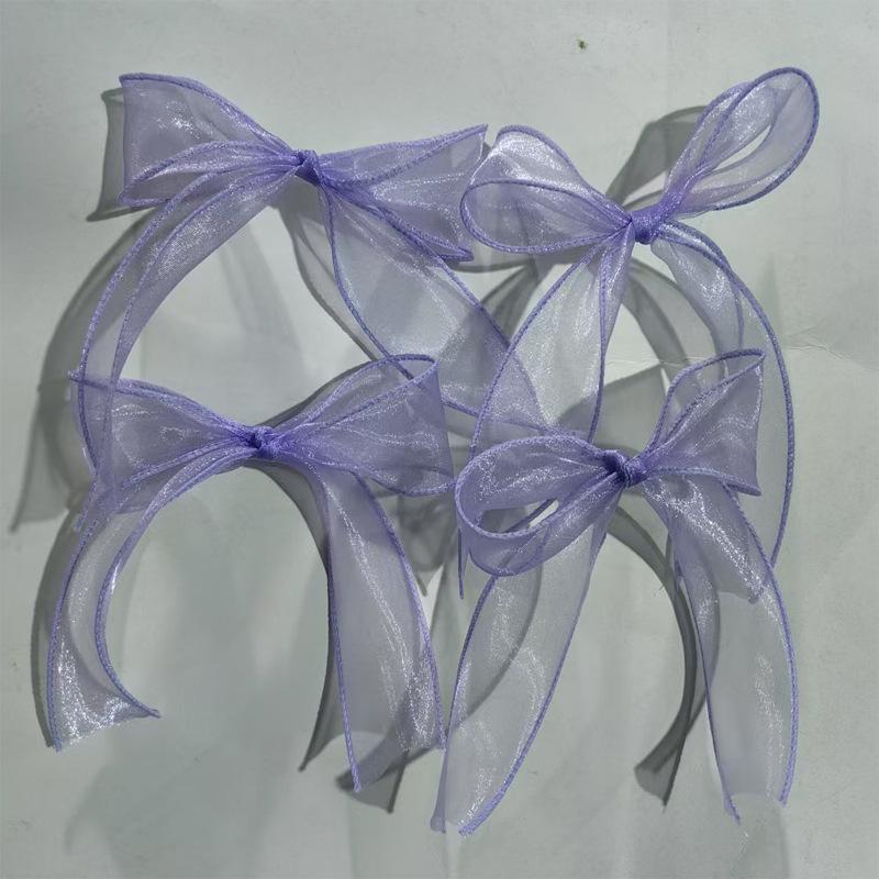 12Pcs New Ribbon Bow Bowknot Garland Sweet Princess Hanging Banner Photography Prop Room Wall 12pcs