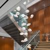 Modern Stair chandelier Pendant lights indoor lighting iling lamp hanging light led Chandeliers for living room indoor lightin