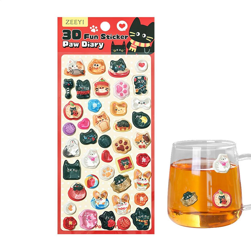 

3D Stickers For Scrapbooking And Decor Itemation - Decor Itemative Labels For Smartphones Birthdays Classrooms Business Teacher School