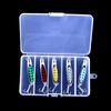 7cm 21g Fake Fishing Lure with Sequin Slanted Cut Metal Bait Long Casting Sea Fishing Lure for Bass Seaweed Mouth Style