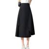 Women's Spring and Summer New Irregular Half-body Skirt Small High Waist Thin Open A-line Skirt