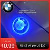 Interior Mouldings Hot 2025 82mm Car Hood Badge LED Beacon Trunk Lighting Emblem Suitable For BMW Car Modification Accessories