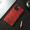 Durable Genuine Leather Case For iphone15Pro Max 14 Pro 13 12mini 11 Mobile Phone Cover Case Shockproof Back Protect Coque etui