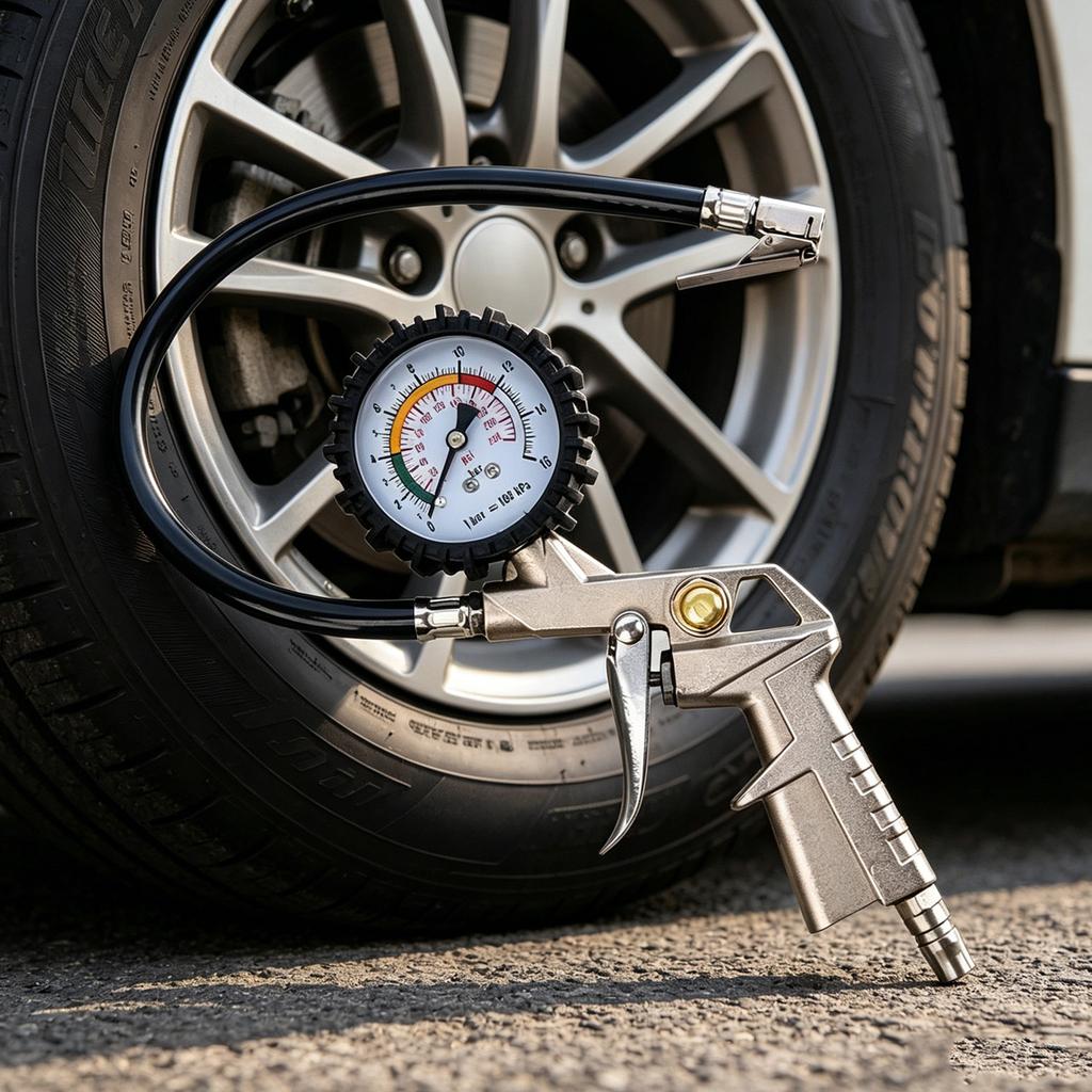 Tire Pressure Car Gun Digital Gauges Air Meter Automotive Tools Accessories Tyre Gauge Tester Pumping Inflation Vehicle Supplies