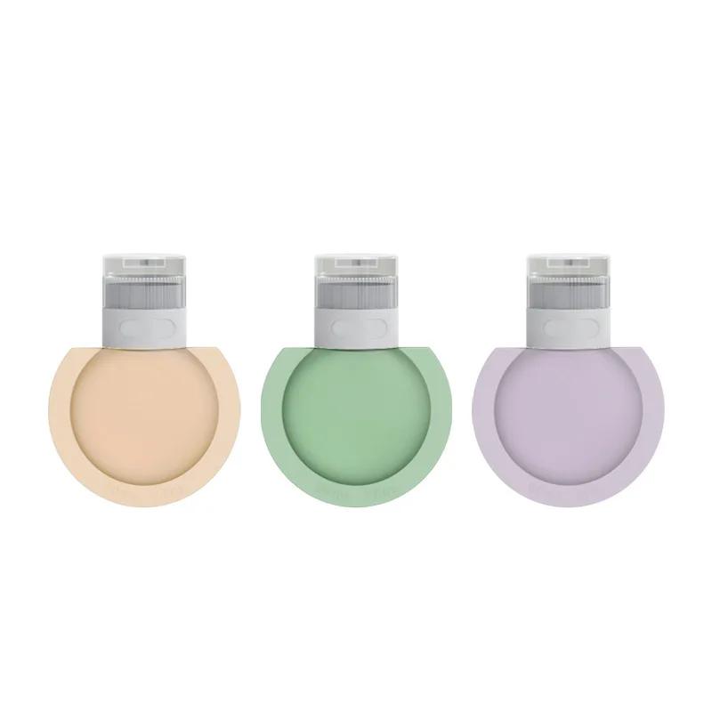 3pcs 60ml Silicone Travel Bottles Skincare Shampoo Shower Gel Portable Makeup Remover Bottles Travel Magic Travel Bottle Sets