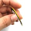 UV Shinning Narrow Tinsel Tape Fly Tying Material Fishing Lure Stickers for 14Pcs Lure Decoration