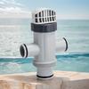 Intex 11872 Doppel-Schlauch-Absperrventil Poolteile Ersatz Poolpumpe Teil Doppel-Schlauchverbinder für oberirdische Poolpumpe
