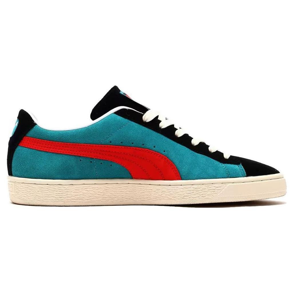 Puma Suede VTG Kamen Rider atmos Men Sneakers Turquoise Black Red 394967-01