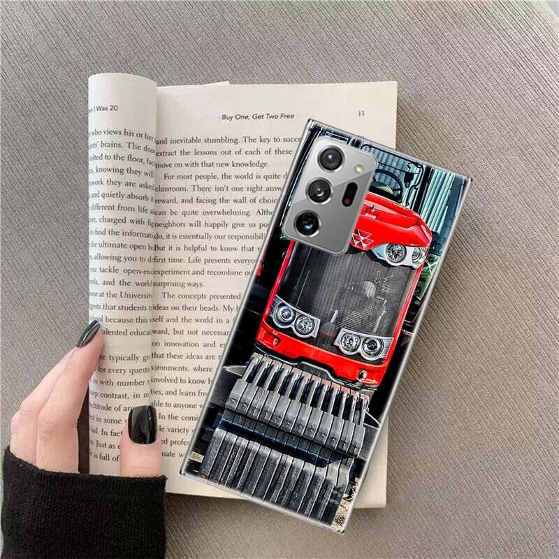 Traktor Bauernhof Handyhülle Für Samsung Galaxy S25 Edge S24 S23 FE S22 S26 Ultra S21 S20 S10 Plus Capa Weich