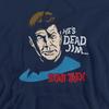 Star Trek Mens HeÂ´s Dead Jim Hoodie