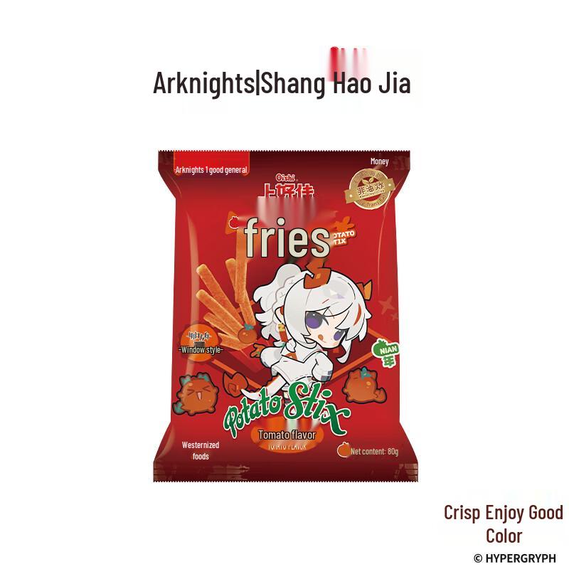Oishi Arknights Tomato French Fries 80g