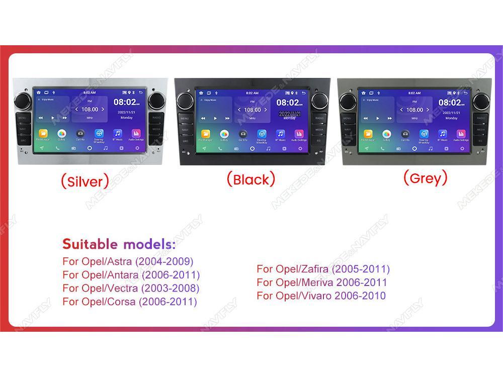 Opel 7" Android GPS Navigator with Reversing Camera (Cross-Border Exclusive, Overseas Version)