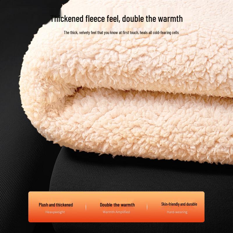 Mark Hua Fei Men's Warm Fleece-Lined Joggers