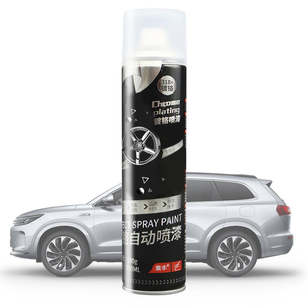 Auto Chrom Plating Spray Metall Plating Spray Glänzende Finish Farbe Mehrzweck Schnell und Einfach Schnell Trocknend Fix für Zuhause