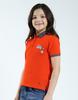 MONTE CARLO Girls Polo Neck Half Sleeve T-Shirt