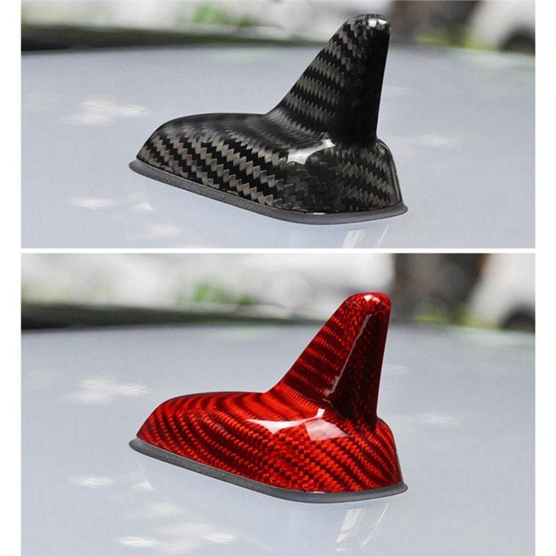 Durable-Car Real Hard Carbon Fiber Antenna Cover Shark Fin For Golf 7 Passat Sagitar Touran Tiguan Lavida