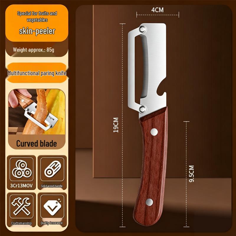 Two-in-One Stainless Steel Multifunctional Sugarcane Peeler