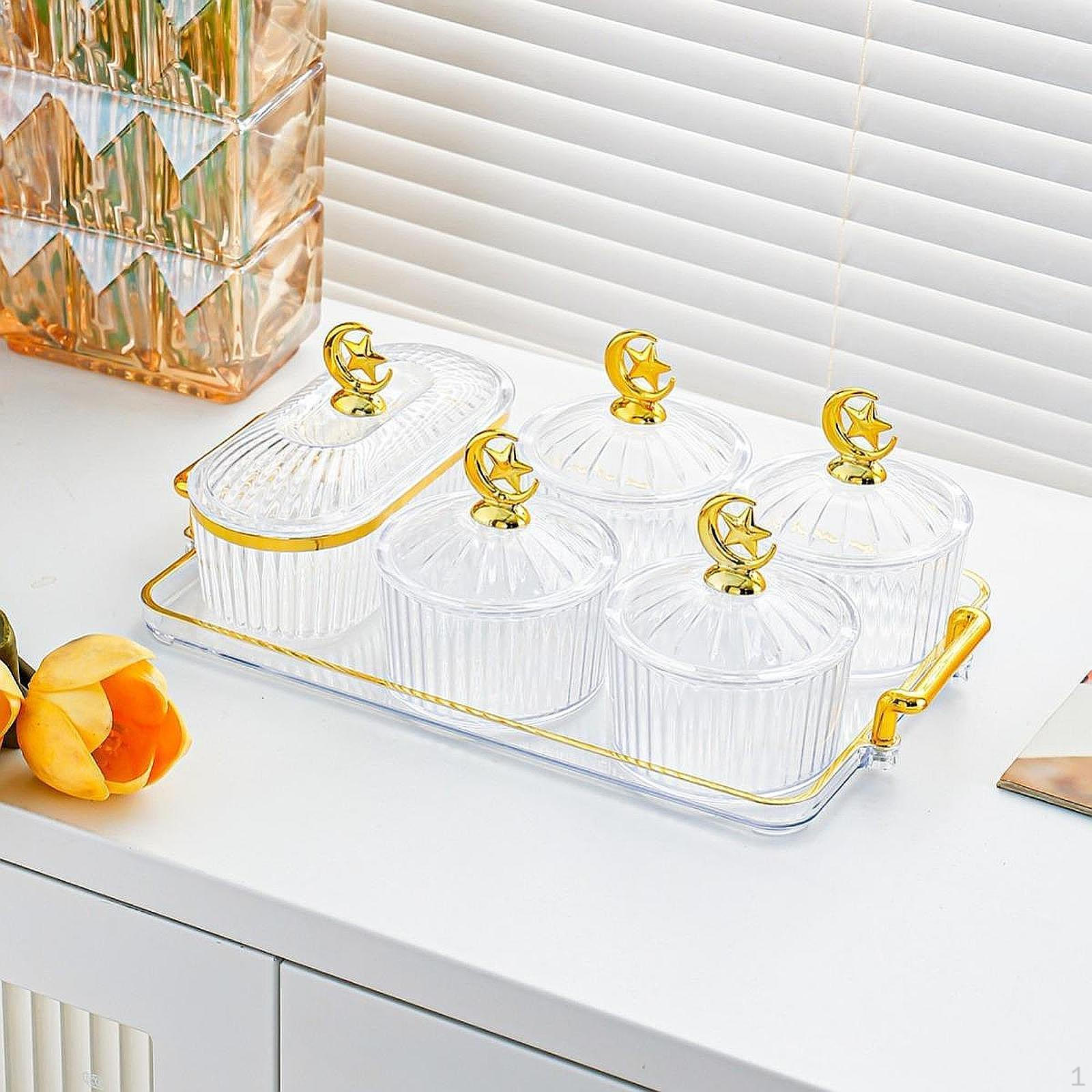 

Тарелка с сухофруктами, закуска, многофункциональное раздельное сервировочное блюдо, кухонная банка для хранения cleat