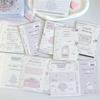DIY Folding Greeting Card Kit: Small Cardstock for Protection and Decoration
