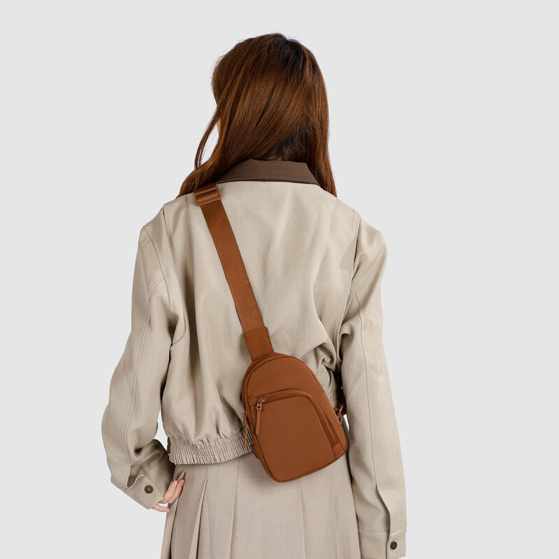 Large Capacity Chest Bag Men's And Women's Shoulder Bag Riding Sports Back Crossbody Bag