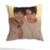Revenged Love Pillow Case Square Double-Sided Printing Short Plush Sofa Cushion Cover Bedroom Bedside Pillow