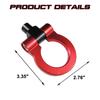 Xotic Tech Sport Truck Racing Style CNC Aluminum Threaded Tow Hook Front Bumper Chevrolet