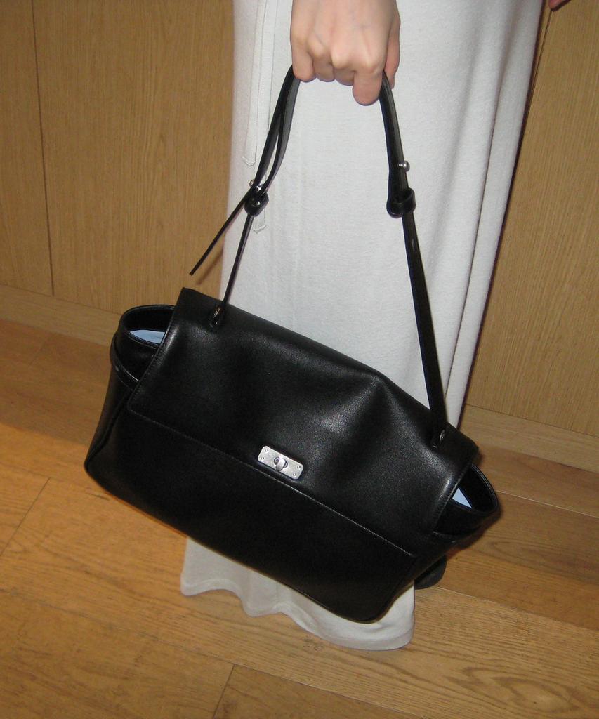 Ansouis Orr Satchel Bag Black