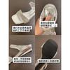 Celebrity rhinestone with open-toed sandals women's fashion temperament one-word drag sexy beautiful cool slippers