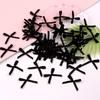 100pc 3cm Mini Ribbon Bows Flower for Sewing Appliques Crafts Decoration Hair Accessories Wedding Gift Box Ornament Supplies