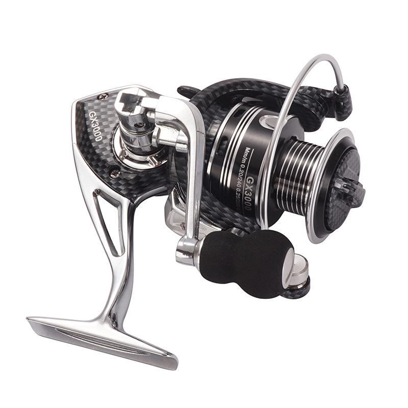 Kemaolong Zero-Gap Double Bearing Metal Fishing Reel Surf Rod