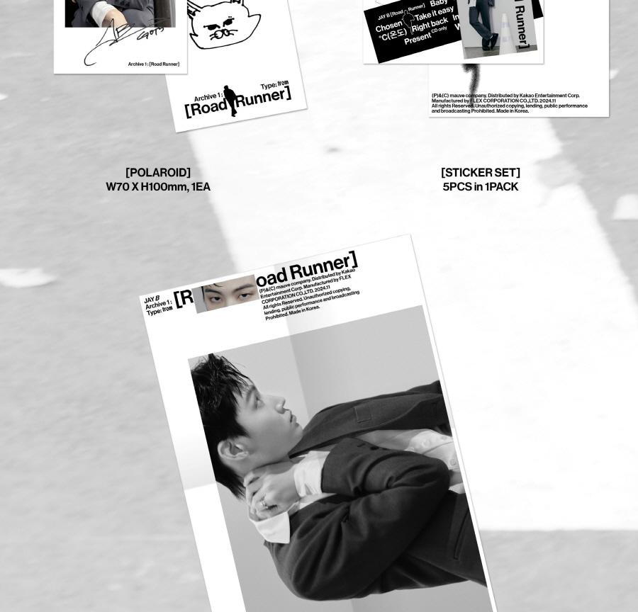 JAY B (GOT7) Archive 1: [Road Runner] 1st Full Album