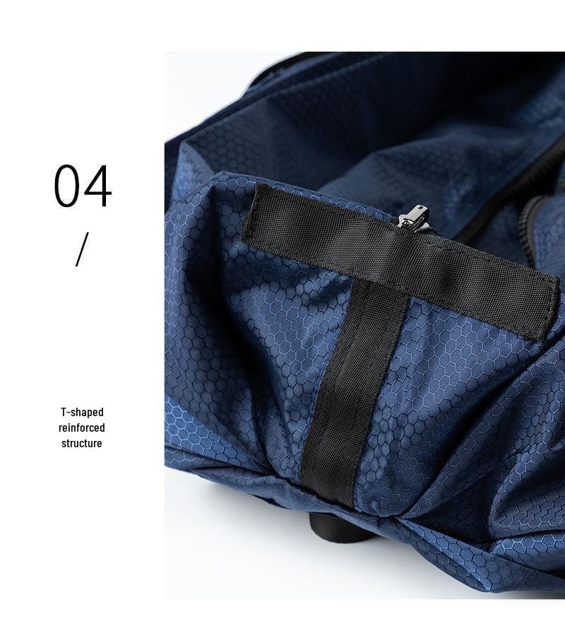New Waterproof Foldable Backpack: Thickened, Large Capacity for Outdoor Travel and Storage