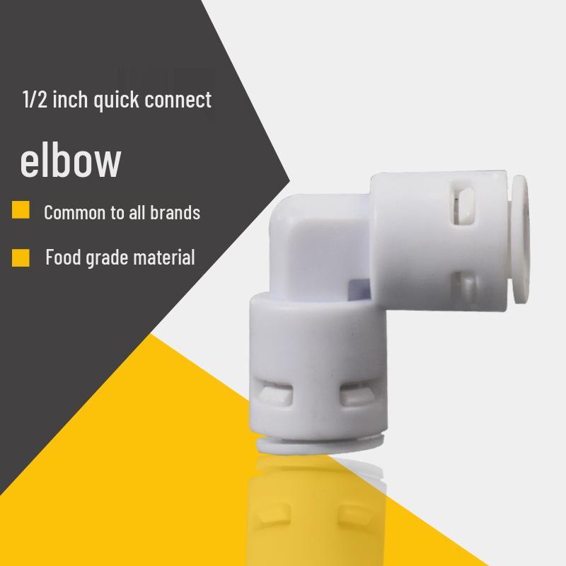 2-Point Quick Connect Elbow for Pure Water Filter Machine and Drinking Fountain