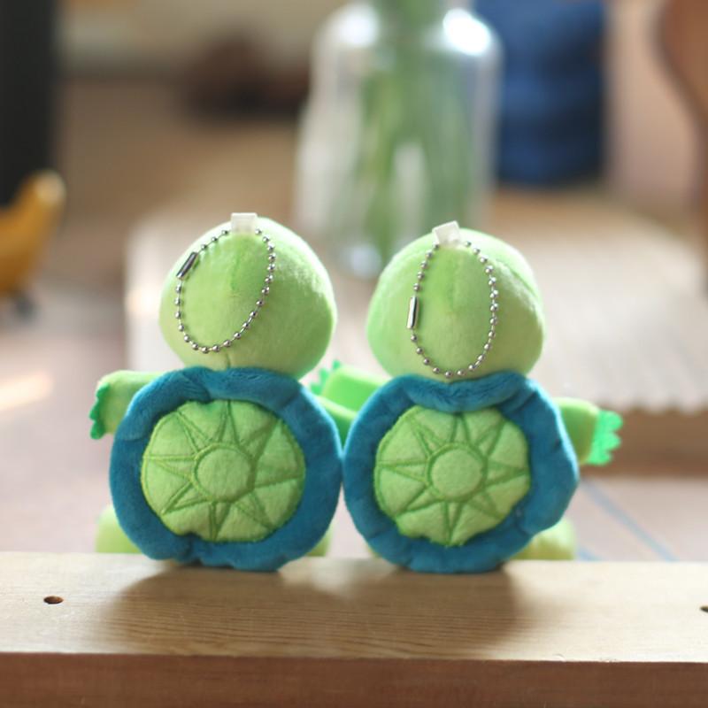 Adorable Turtle Stuffed Animal Charm With Pp Cotton Filling For Gift Idea