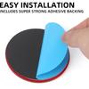 10 Pack Red Self Adhesive Round Reflectors, Road Safety Stick-On Rear Reflectors For Trailer Caravan Truck Lorry Or Agricultural Machines