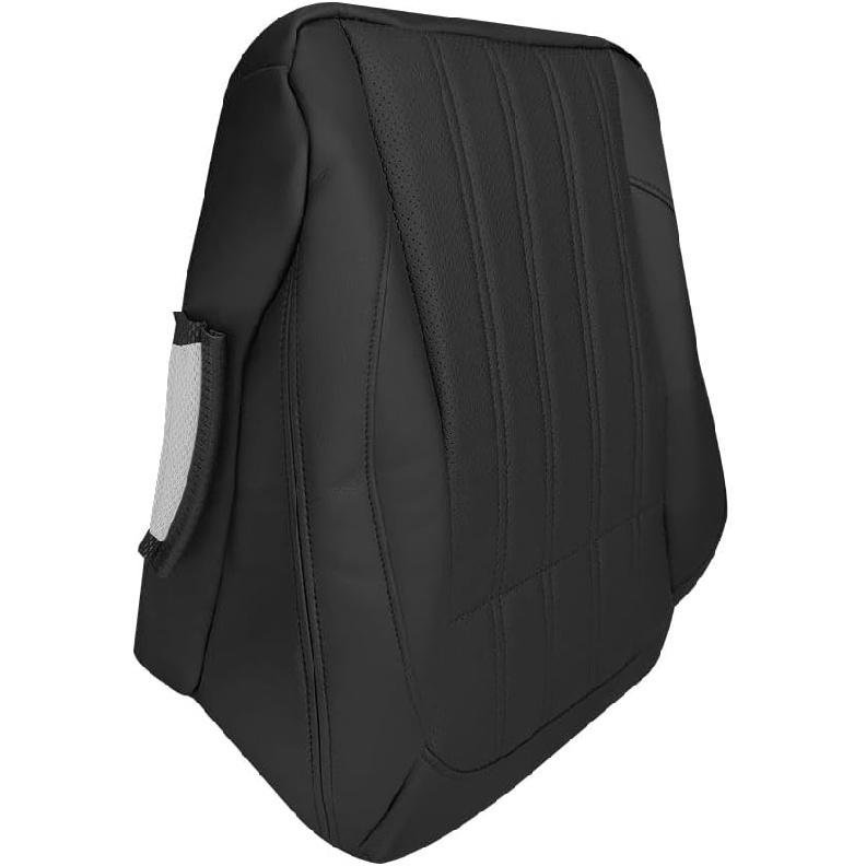 Driver Bottom Perforated Leather Seat Cover, Replacement Black Front Driver Side Seat Cover Compatible with Mercedes Benz GL350 GL450 2013-2016