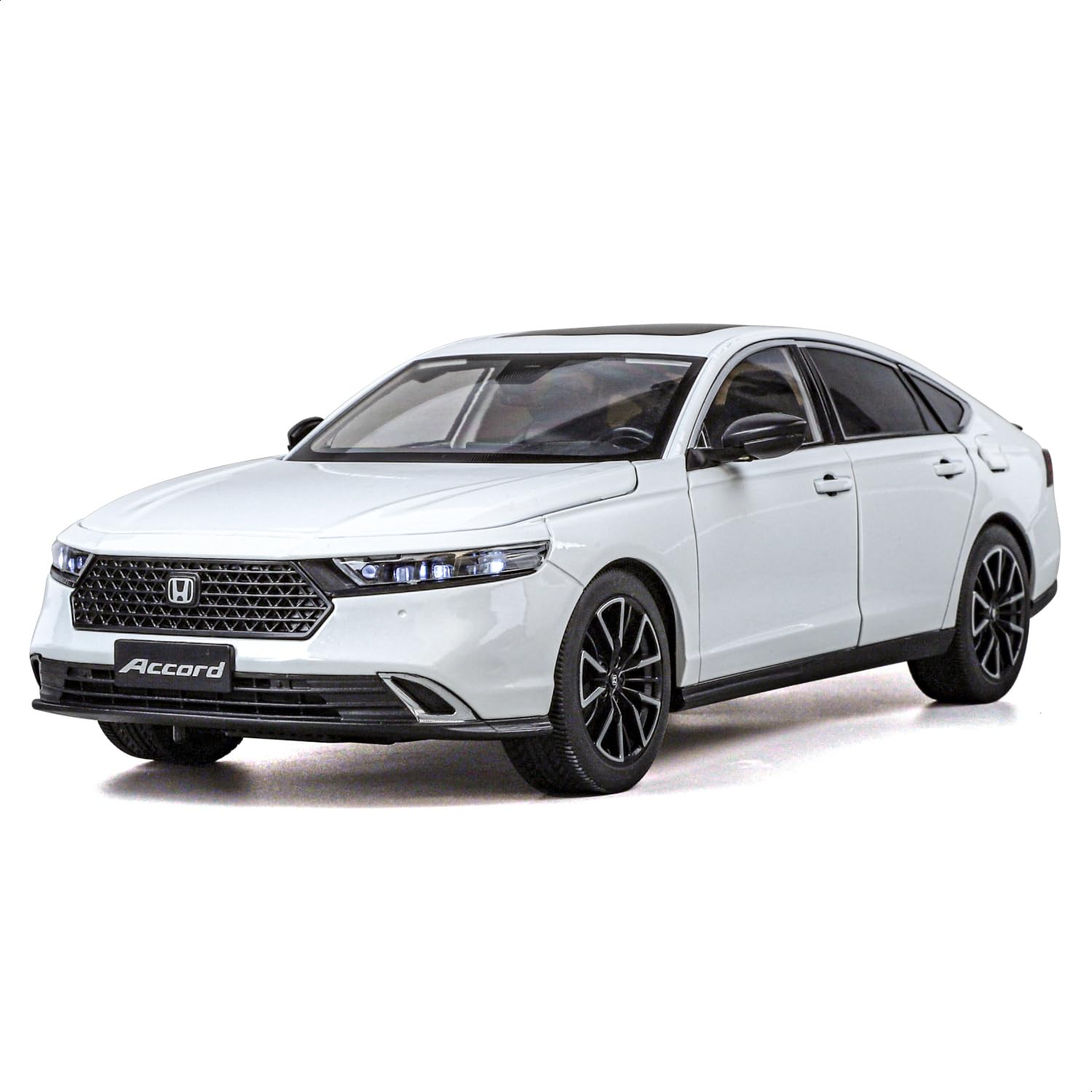

[Outlet Product] Heimanba 1/18 Scale Honda Accord 2023 / Diecast Model Car (White, H1112 WT)