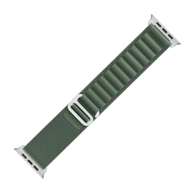 Alpine loop stropp For apple watch band 49mm 45mm 41mm 44mm 40mm Nylon klokkerem armbånd belte iwatch series 3 5 SE 6 7 8 Ultra