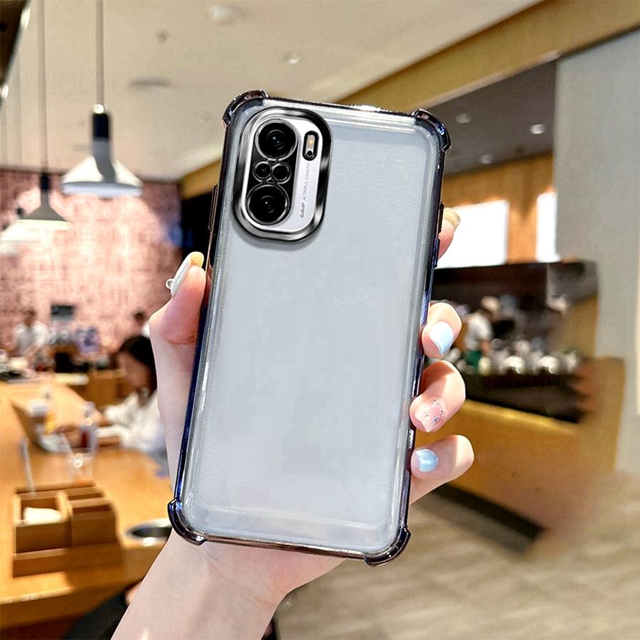 

Ударопрочный чехол для объектива для Xiaomi Poco X3 Nfc M6 M4 M3 Pro 5G C85 C65 C75 F3 F5 F6 X6 F7 Ultra M5S X5 X7 F4 Покрытие Силиконовый Чехол Poco X3 Pro чёрный
