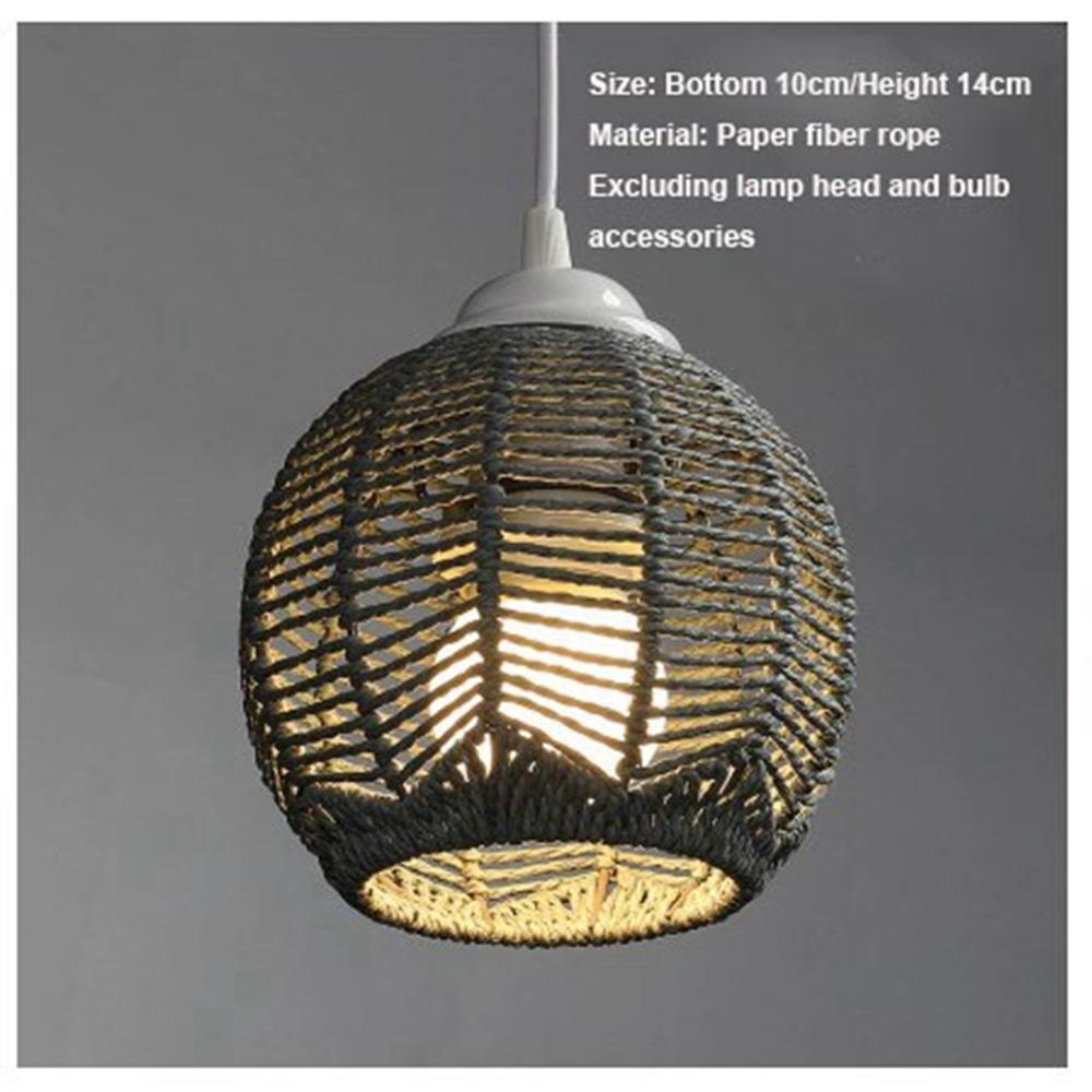 Parts Woven Lampshade 6 Styles Hot Pot Restaurants Lanterns New Lighting Fixtures Cover