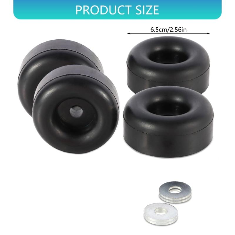 4Pcs AntiVibration Foot Pad Durability Rubber Shock Absorbers Mounts Minimize Vibrations Protect Surfaces in Power Tool