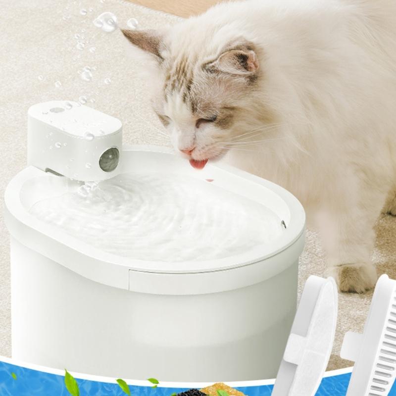 1set Cat Water Fountain Filter Pad Easy to Install and Maintain Pet Cat Fountain Filter Replacements Long Lasting