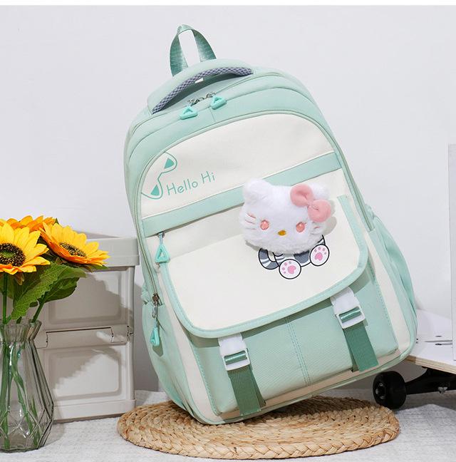 

Fashionable Cartoon Backpack - Large Capacity, Lightweight, Unisex, for Primary and Middle School Students, Hot Selling Decompression Design.