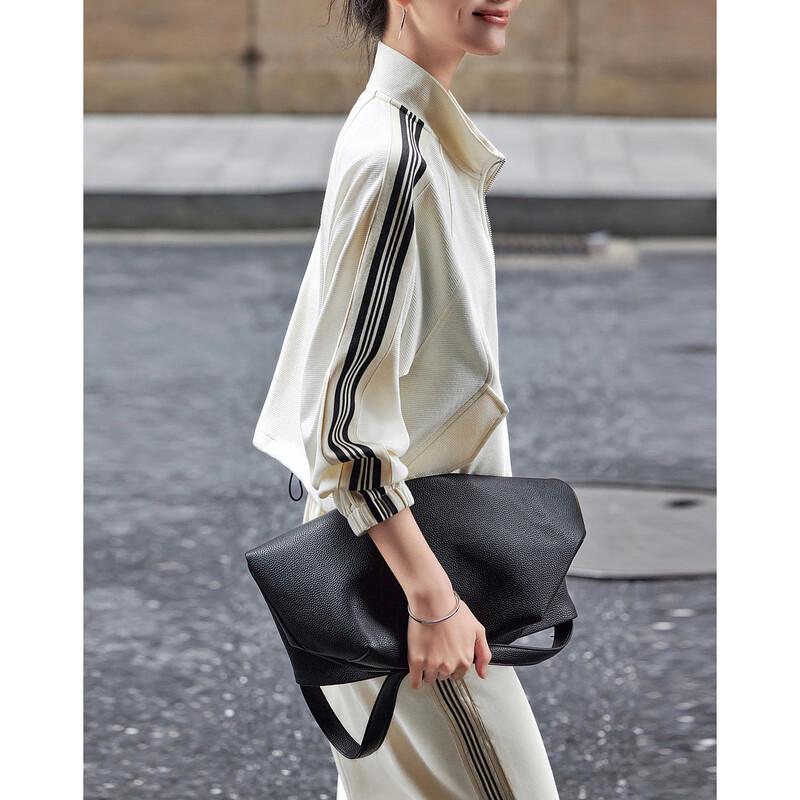 

Demana Women s Sporty Stand-Collar Knit Cardigan XL