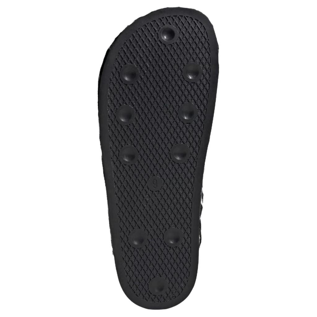 Adidas Originals Adimule Cow Print Comfortable Fitting Slide Sandals Unisex Footwear Black White KI0407