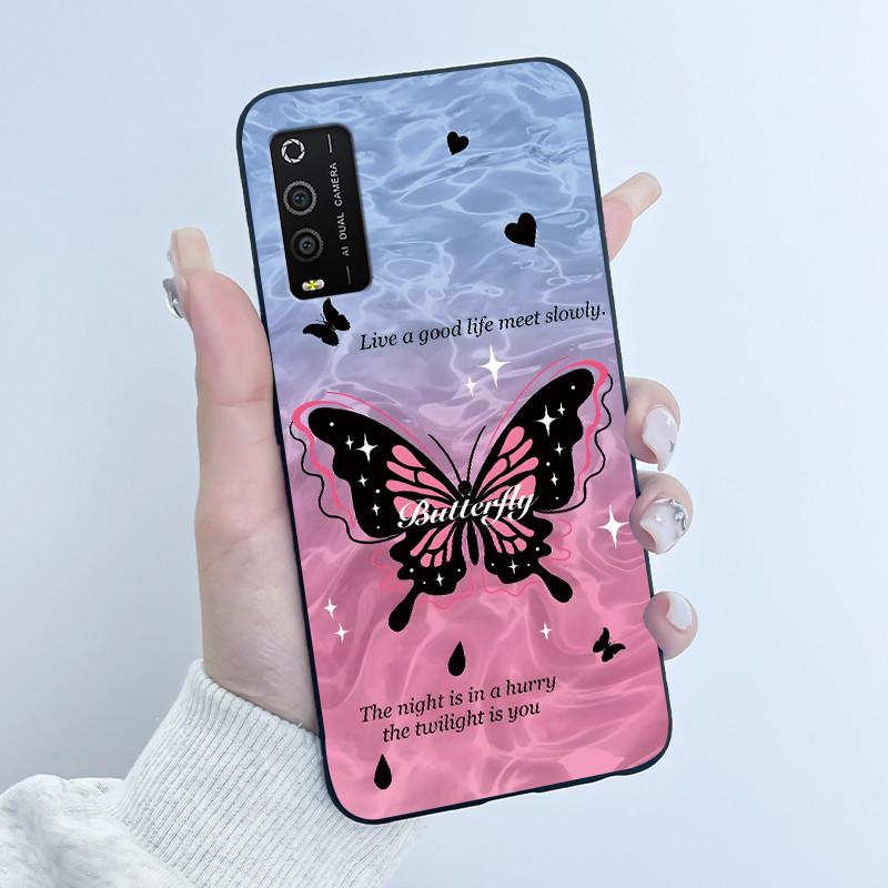 Cute Case For TCL 205 (4187D) Funda Capa Printing Shell Protective Cover Soft Silicone Cartoon Phone Casing Coque