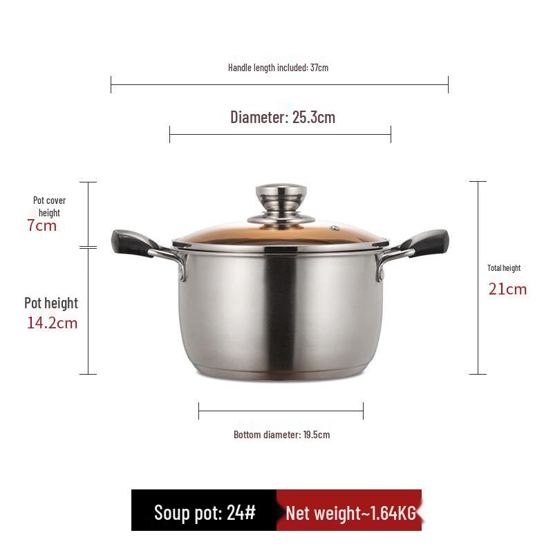Lilang Stainless Steel Soup Pot